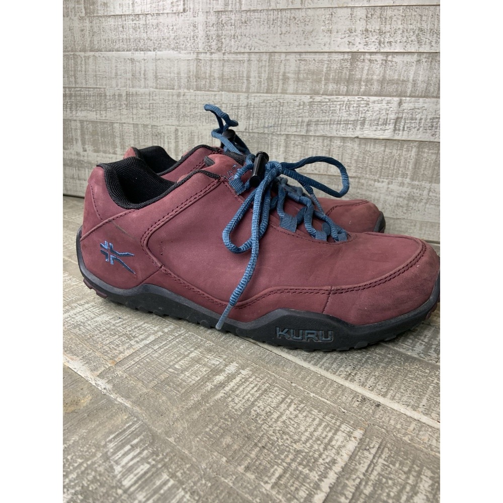 KURU Women's Chicane Active Walking Shoe Size 9 Burgundy Comfort Sneakers
